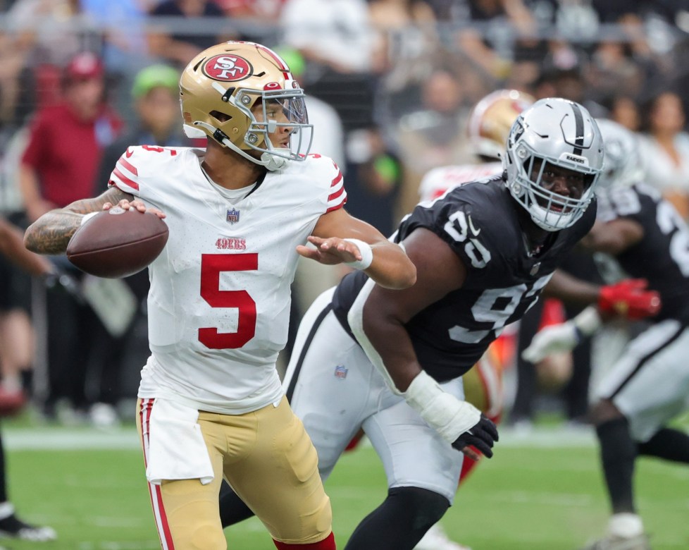 49ers de San Francisco contre choix de quart partant